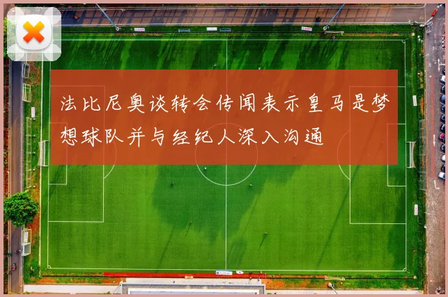 法比尼奥谈转会传闻表示皇马是梦想球队并与经纪人深入沟通
